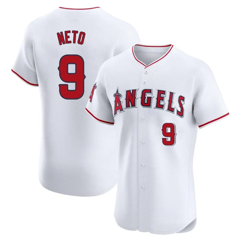 My Store LA.Angels #9 Zach Neto Player White Limited Elite Stitched Home Jerseys