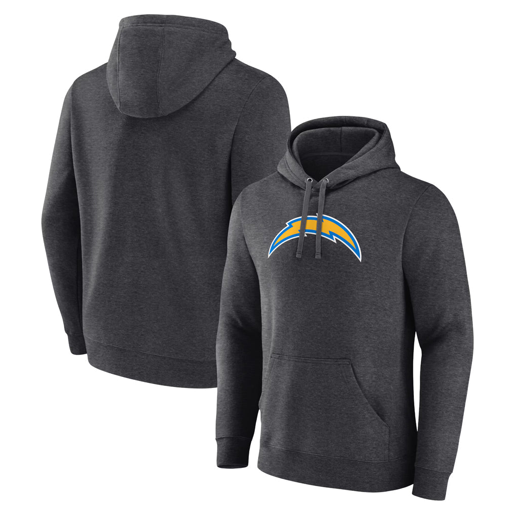 My Store LA.Chargers Gray Pullover Hoodies Home Game Blank Player Stitched Jerseys