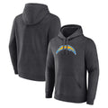 My Store LA.Chargers Gray Pullover Hoodies Home Game Blank Player Stitched Jerseys