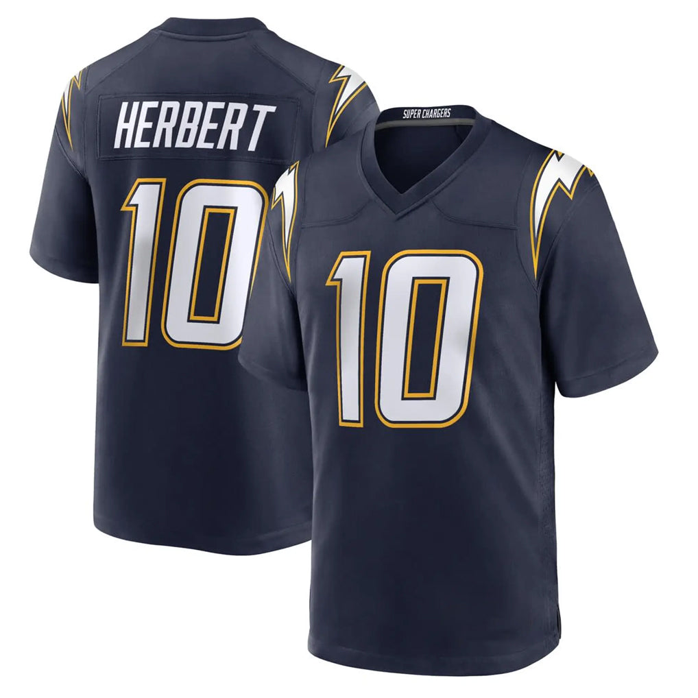 My Store LA.Chargers #10 Justin Herbert Player Navy Alternate Home Game Stitched Jerseys
