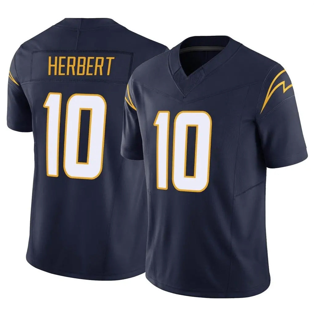 My Store LA.Chargers #10 Justin Herbert Player Navy Limited Vapor F.U.S.E. Home Game Stitched Jerseys