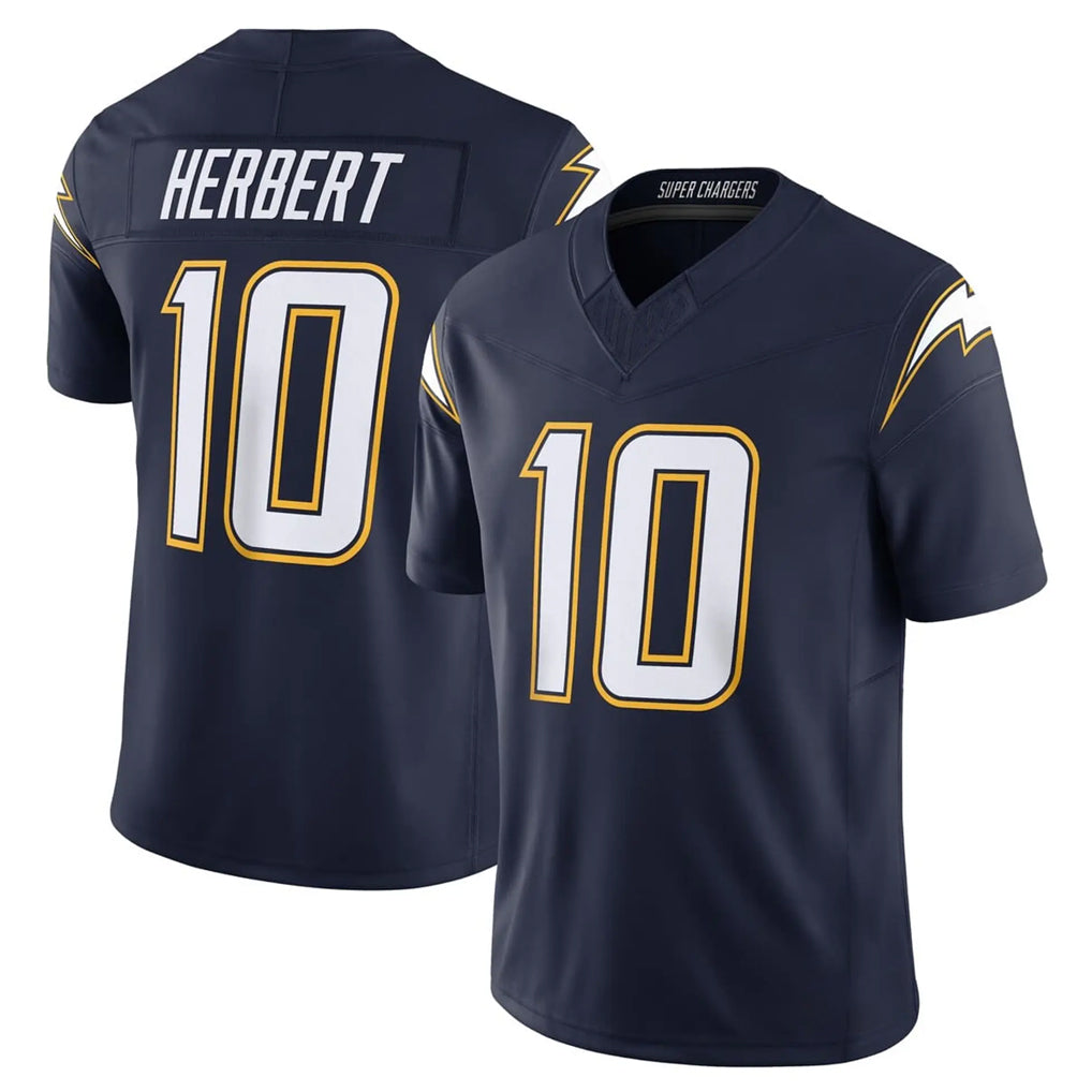 My Store LA.Chargers #10 Justin Herbert Player Navy Vapor F.U.S.E. Limited Home Game Stitched Jerseys