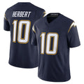 My Store LA.Chargers #10 Justin Herbert Player Navy Vapor F.U.S.E. Limited Home Game Stitched Jerseys