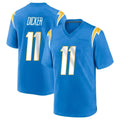 My Store LA.Chargers #11 Cameron Dicker Player Blue Home Game Stitched Jerseys