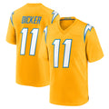 My Store LA.Chargers #11 Cameron Dicker Player Gold Home Game Stitched Jerseys