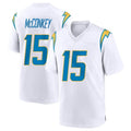 My Store LA.Chargers #15 Ladd McConkey Player White Home Game Stitched Jerseys