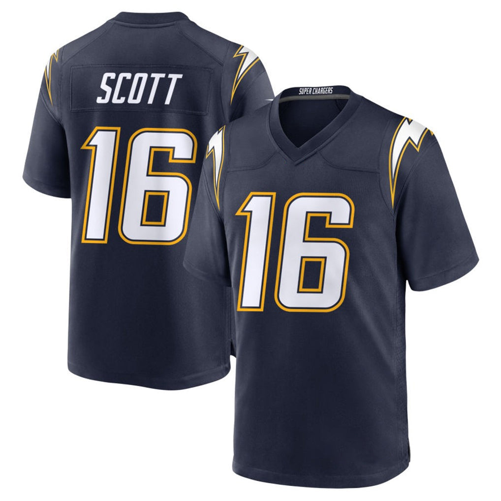 My Store LA.Chargers #16 J.K. Scott Player Navy Alternate Home Game Stitched Jerseys
