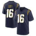 My Store LA.Chargers #16 J.K. Scott Player Navy Home Game Stitched Jerseys