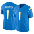 My Store  LA.Chargers #1 Quentin Johnston Player Blue Limited Vapor F.U.S.E. Home Game Stitched Jerseys
