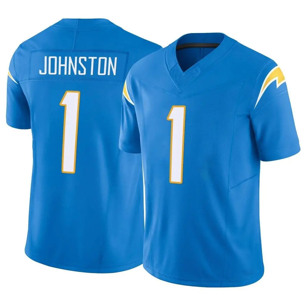 My Store  LA.Chargers #1 Quentin Johnston Player Blue Limited Vapor F.U.S.E. Home Game Stitched Jerseys