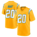 My Store LA.Chargers #20 Cam Hart Player Gold Home Game Stitched Jerseys