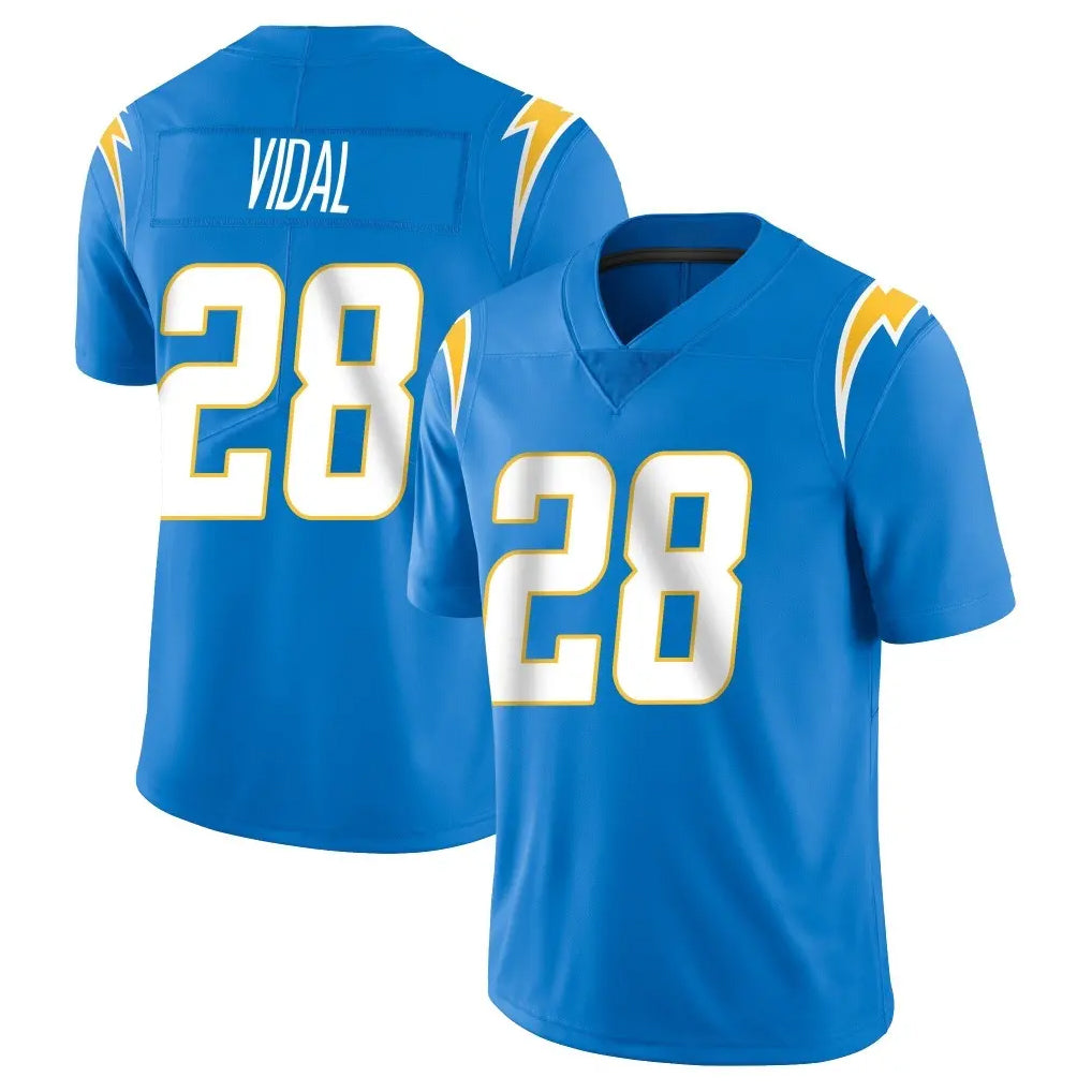 My Store LA.Chargers #28 Kimani Vidal Player Blue Limited Vapor Untouchable Home Game Stitched Jerseys