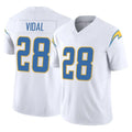 My Store LA.Chargers #28 Kimani Vidal Player White Limited Vapor F.U.S.E. Home Game Stitched Jerseys