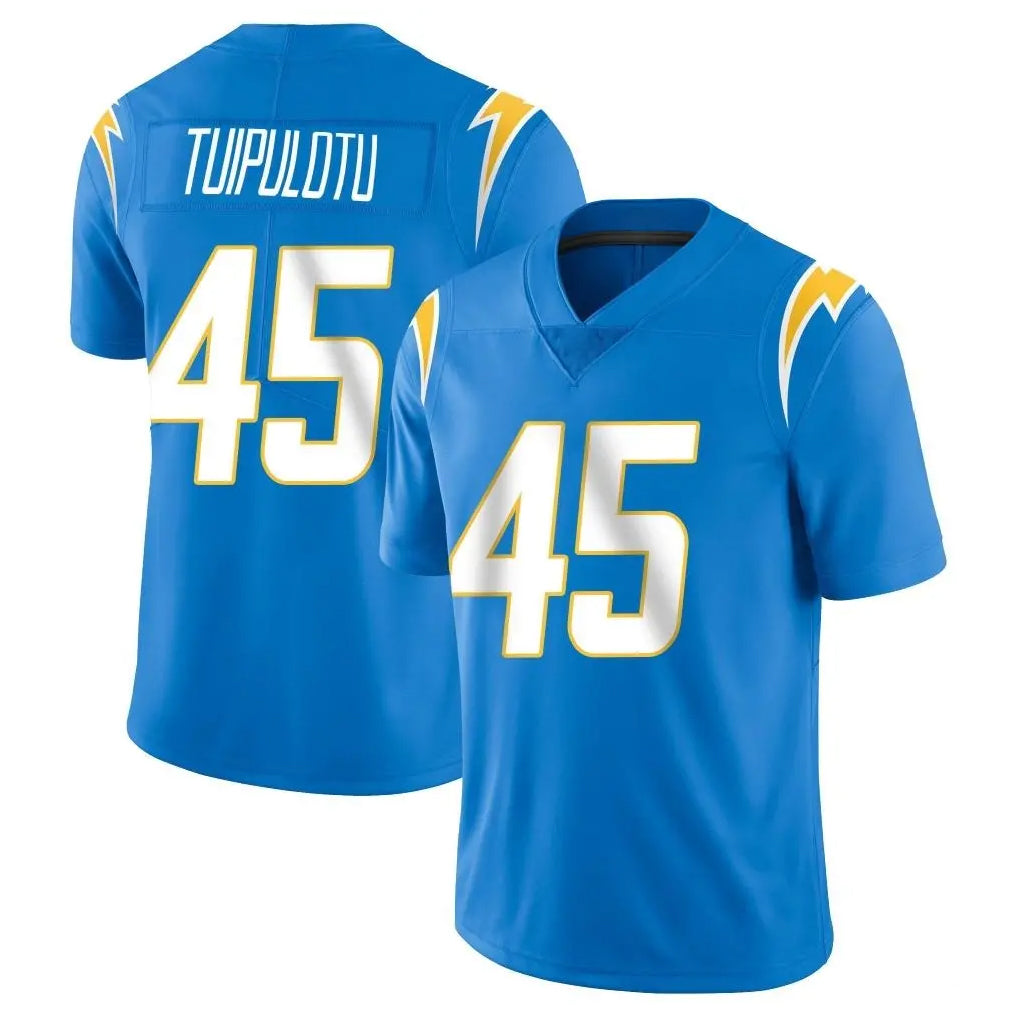 My Store LA.Chargers #45 Tuli Tuipulotu Player Blue Limited Vapor Untouchable Home Game Stitched Jerseys