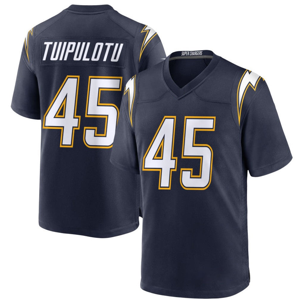 My Store LA.Chargers #45 Tuli Tuipulotu Player Navy Alternate Home Game Stitched Jerseys