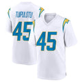 My Store LA.Chargers #45 Tuli Tuipulotu Player White Home Game Stitched Jerseys