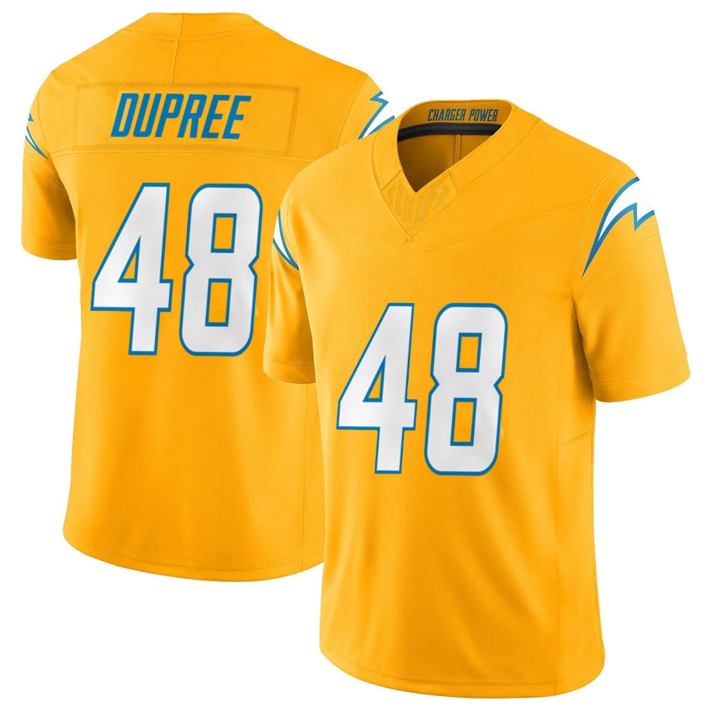 My Store LA.Chargers #48 Bud Dupree Player Gold Limited Vapor F.U.S.E. Home Game Stitched Jerseys