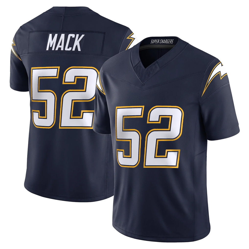 My Store LA.Chargers #52 Khalil Mack Player Navy Vapor F.U.S.E. Limited Home Game Stitched Jerseys