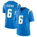 My Store LA.Chargers #6 Denzel Perryman Player Blue Limited Vapor Untouchable Home Game Stitched Jerseys