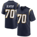 My Store LA.Chargers #70 Rashawn Slater Player Navy Alternate Home Game Stitched Jerseys