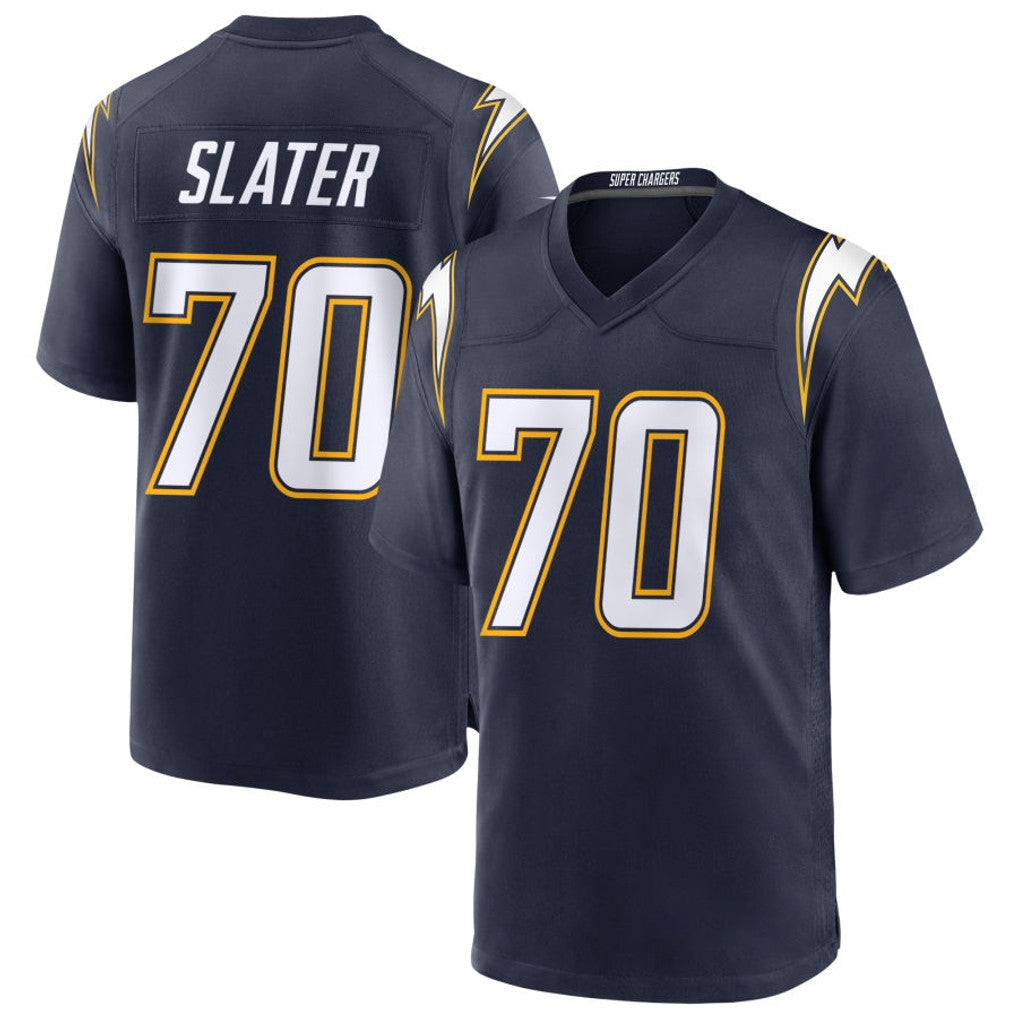My Store LA.Chargers #70 Rashawn Slater Player Navy Alternate Home Game Stitched Jerseys