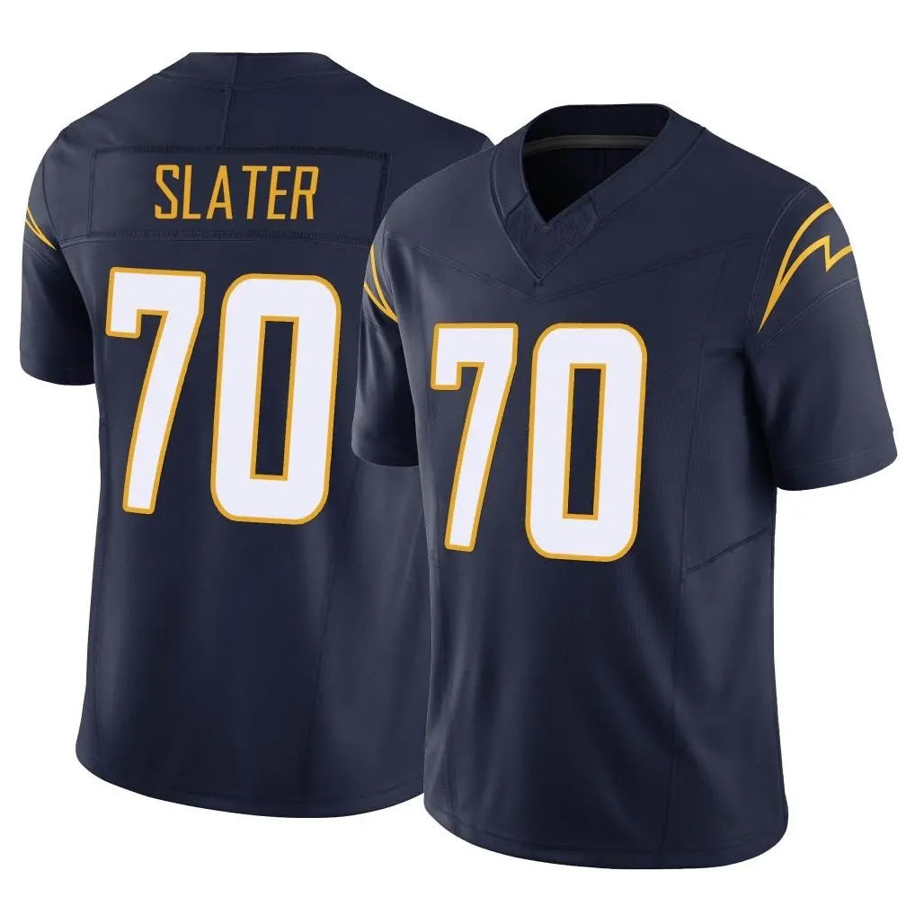 My Store LA.Chargers #70 Rashawn Slater Player Navy Limited Vapor F.U.S.E. Home Game Stitched Jerseys