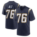 My Store LA.Chargers #76 Joe Alt Player Navy Alternate Home Game Stitched Jerseys