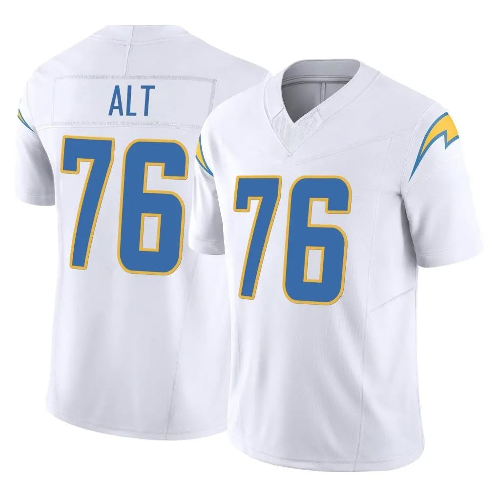 My Store LA.Chargers #76 Joe Alt Player White Limited Vapor F.U.S.E. Home Game Stitched Jerseys