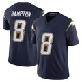 My Store LA.Chargers #8 Omarion Hampton Player Navy Vapor F.U.S.E. Limited Home Game Stitched Jerseys