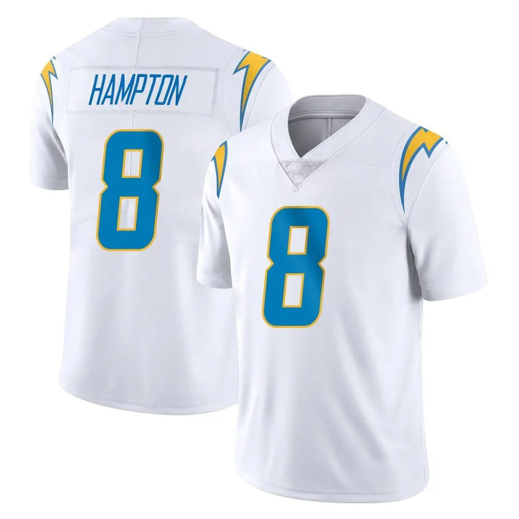 My Store LA.Chargers #8 Omarion Hampton Player White Limited Vapor Untouchable Home Game Stitched Jerseys