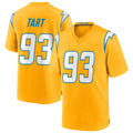 My Store LA.Chargers #93 Teair Tart Player Gold Home Game Stitched Jerseys