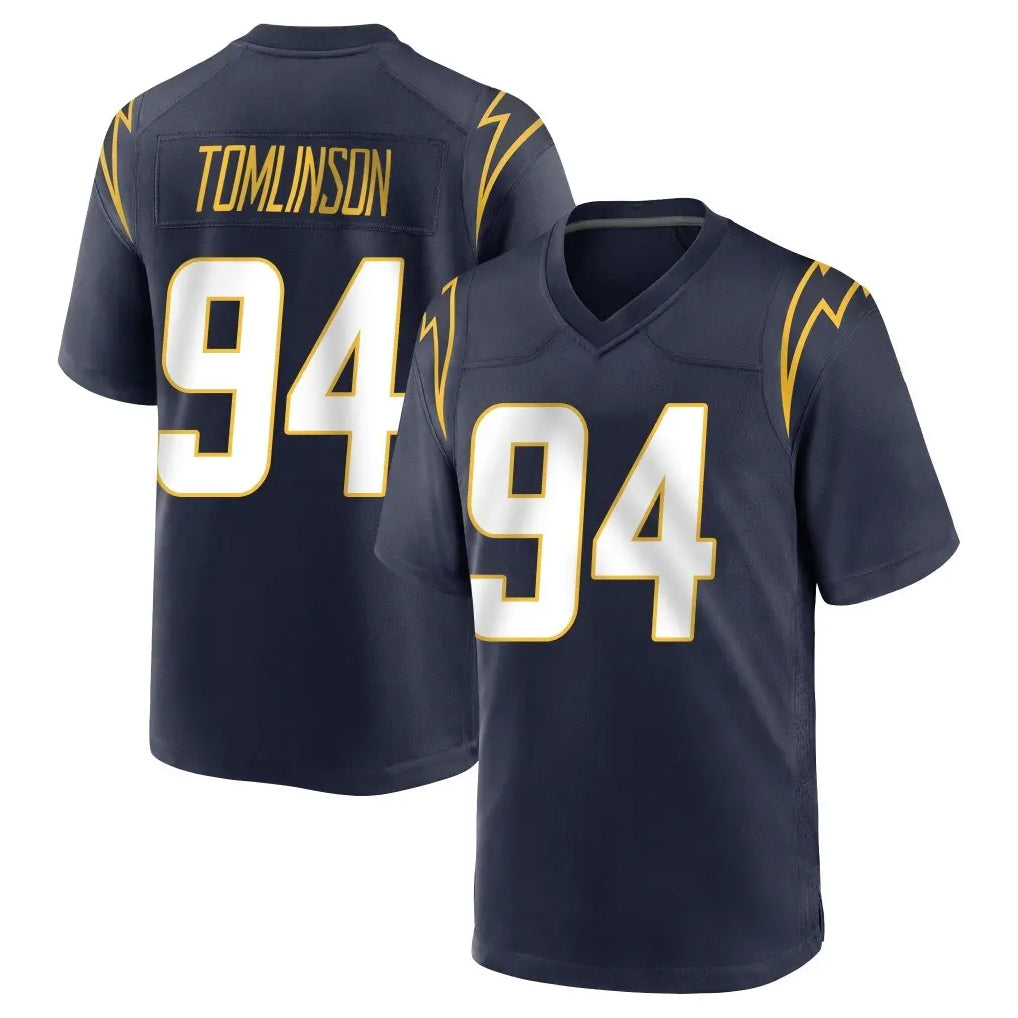 My Store LA.Chargers #94 Dalvin Tomlinson Player Navy Home Game Stitched Jerseys