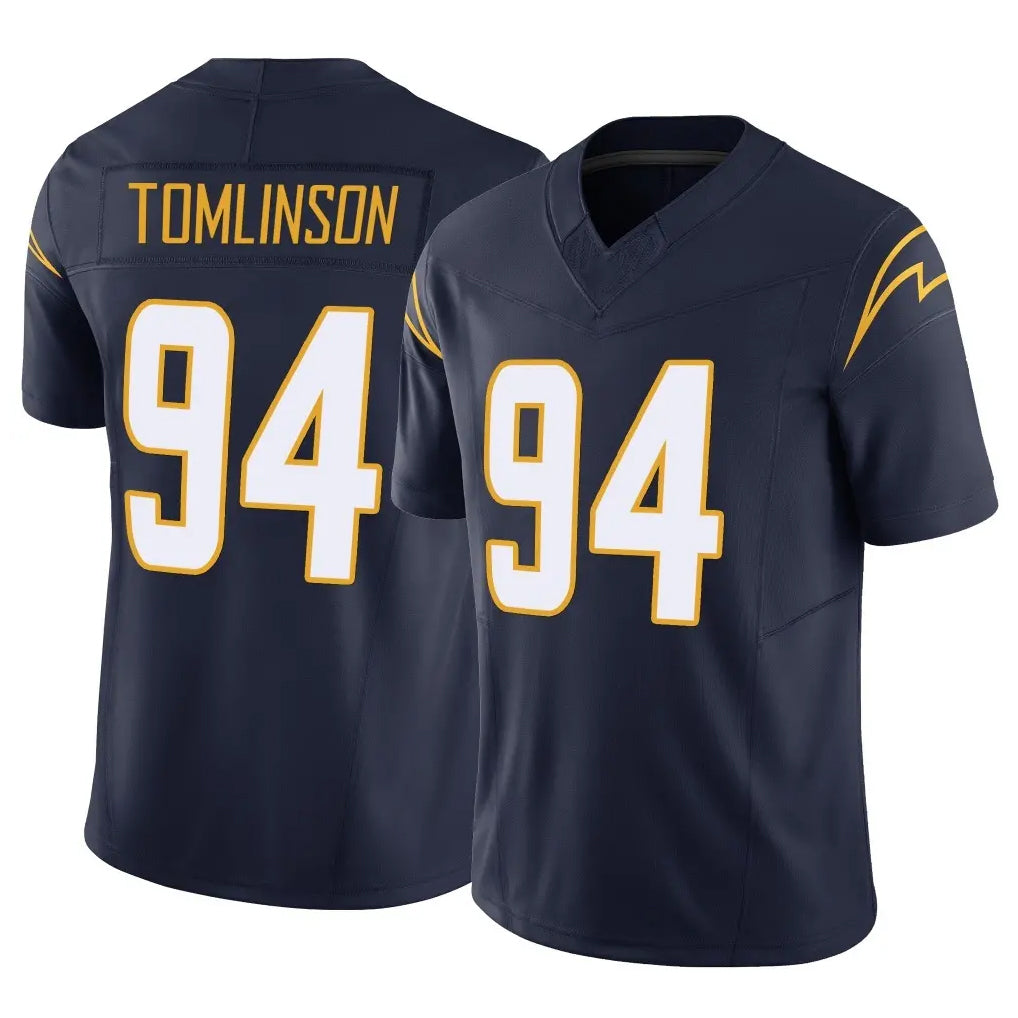 My Store LA.Chargers #94 Dalvin Tomlinson Player Navy Limited Vapor F.U.S.E. Home Game Stitched Jerseys
