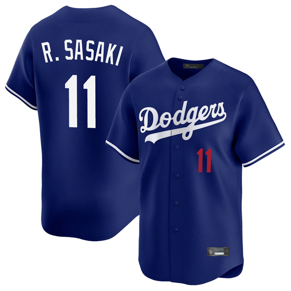 My Store LA.Dodgers #11 Roki Sasaki Player Royal Limited Home Stitched Jerseys