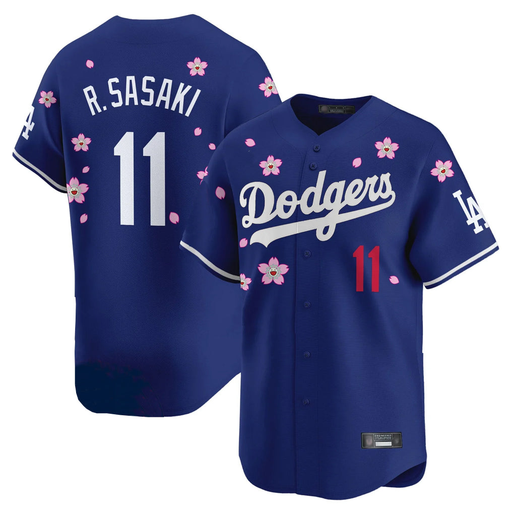 My Store LA.Dodgers #11 Roki Sasaki Player Royal Tokyo Series Vapor Premier Limited Stitched Jerseys