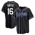 My Store LA.Dodgers #16 Will Smith Player Black Carbon Limited Home Stitched Jerseys