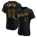 My Store LA.Dodgers #16 Will Smith Player Black Snake Skin City Limited Elite Home Stitched Jerseys