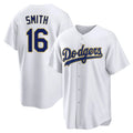 My Store LA.Dodgers #16 Will Smith Player Gold White 2026 Collection Stadium Game Stitched Jerseys