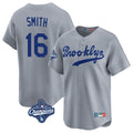 My Store LA.Dodgers #16 Will Smith Player Gray World Series Meet Game Limited Home Stitched Jerseys