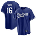 My Store LA.Dodgers #16 Will Smith Player Royal Game Stitched Jerseys