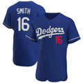 My Store LA.Dodgers #16 Will Smith Player Royal Limited Elite Home Stitched Jerseys