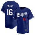 My Store LA.Dodgers #16 Will Smith Player Royal Limited Home Stitched Jerseys