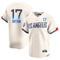 My Store LA.Dodgers #17 Shohei Ohtani Player Cream City Connect Limited Home Stitched Jerseys