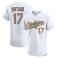 My Store LA.Dodgers #17 Shohei Ohtani Player Gold Limited Elite Home Stitched Jerseys