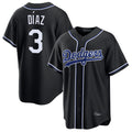 My Store LA.Dodgers #3 Edwin D¨ªaz Player Black Carbon Limited Home Stitched Jerseys