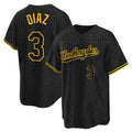 My Store LA.Dodgers #3 Edwin D¨ªaz Player Black Gold Limited Home Stitched Jerseys