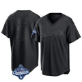 My Store LA.Dodgers #3 Edwin D¨ªaz Player Black World Series Meet Pitch Fashion T-shirt Stitched Jerseys