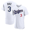 My Store LA.Dodgers #3 Edwin D¨ªaz Player Gold White 2026 Collection Stadium Limited Elite Stitched Jerseys