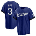 My Store LA.Dodgers #3 Edwin D¨ªaz Player Royal City Connect Home Game Stitched Jerseys