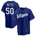 My Store LA.Dodgers #50 Mookie Betts Player Royal Game Stitched Jerseys